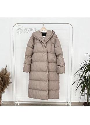 Пуховик подовжений