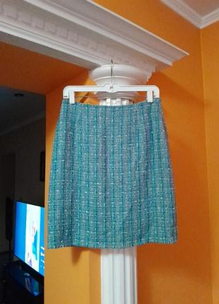 Юбка твидовая брендовая