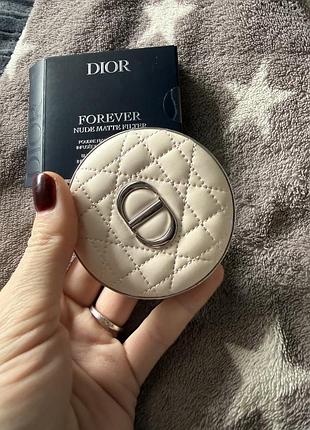 Dior forever nude matte filter blurring setting powder