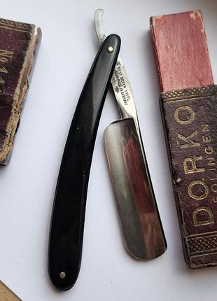 Опасная бритва — это модель dorko solingen № 110, произведенная в германии.