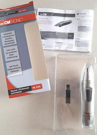 Триммер для носа и ушей clatronic ne 3595