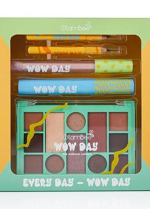 Набор декоративной косметики glambee every day wow day
