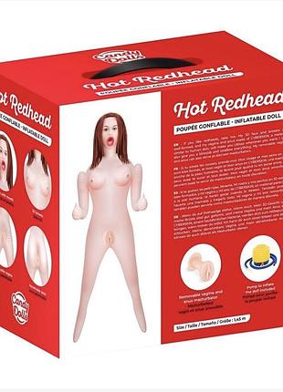 Надувна лялька candy dolls hot redhead 2