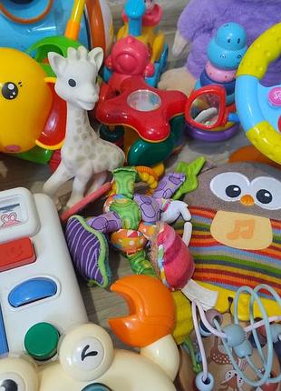Детские брендовые игрушки fisher price, infantino, winfun, simba, mothercare, tommy tomies, 9