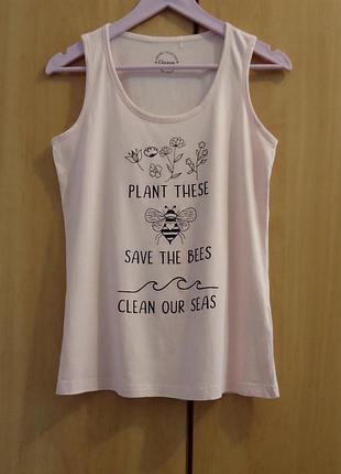 Супер брендова майка топ футболка бавовна р.42-44