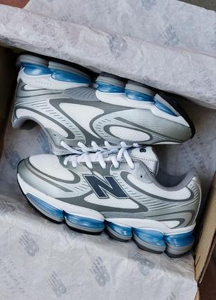 Женские кроссовки new balance 2000 • grey blue