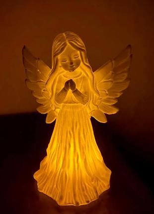 Різдвяний янгол - охоронець ( підсвічник для led - свічки)