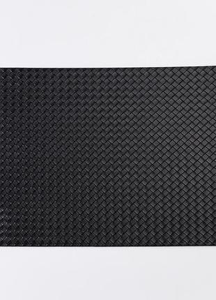 Серветка сервірувальна 45×30 (см) серветка прямокутна під тарілки, прилади для сервірування столу чорний hp-35-9be