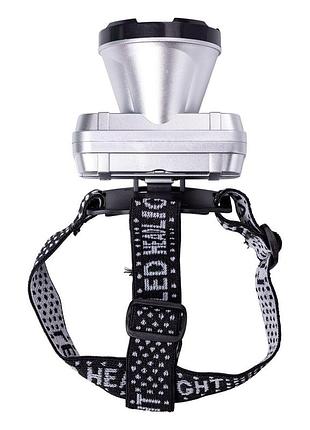 Налобный фонарь аккумуляторный 8.5х8х6 см 10 в hp-jg-1