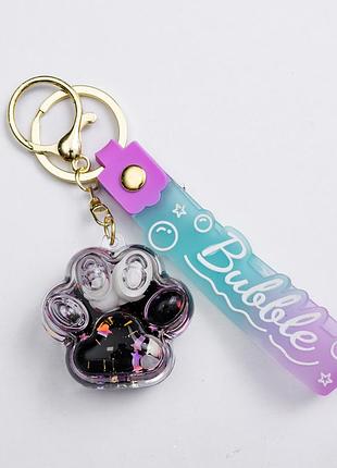 Детский брелок panda paw 5×5 (см) для ключей, на сумку и рюкзак hp-55-31lap