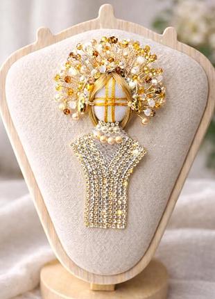 Брошка мотанка