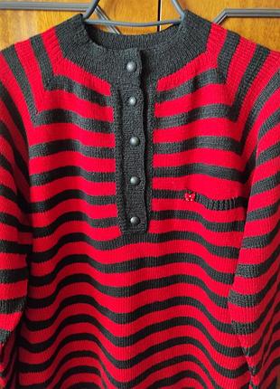 Женское вязаное платье/
ручная работа