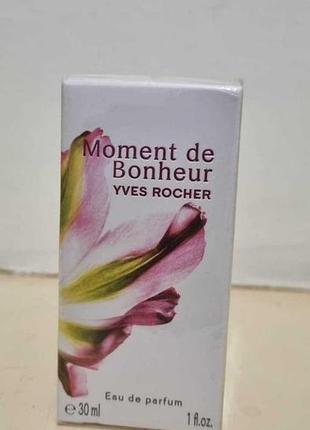 Moment de bonheur eau de parfum yves rocher 30 мл, парфумована вода мить щастя ів роше, миг счастья ив роше