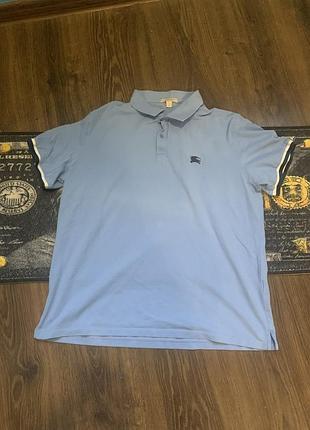 Футболка burberry з комірцем