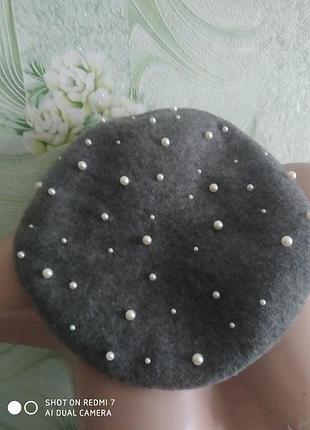 Биретка с жемчуженой.