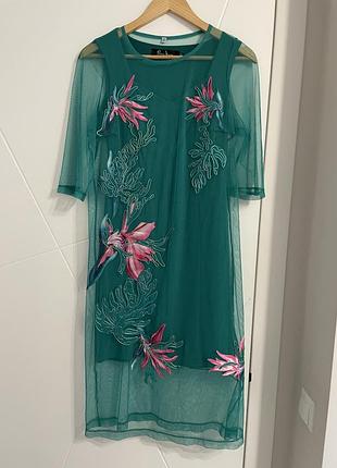 Сукня жіноча вечірня святкова (з 2 частин) rica mare