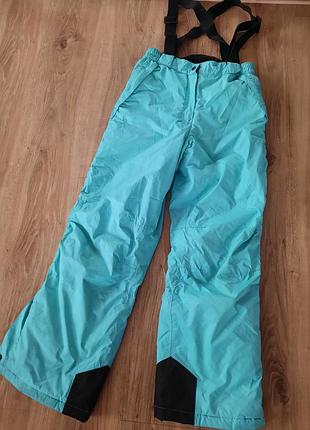 Утепленные подростковые лыжные брюки