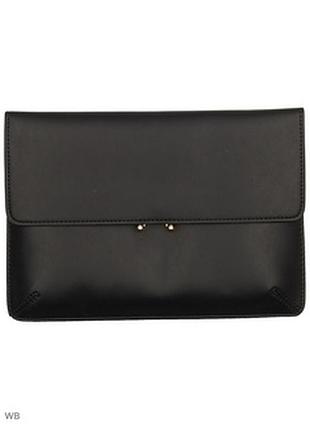 Стильный черный клатч 3