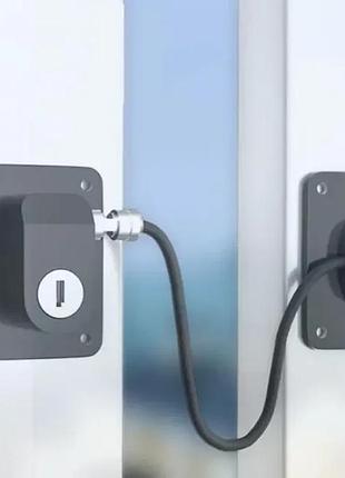 Замок безопасности для детей и окон черный