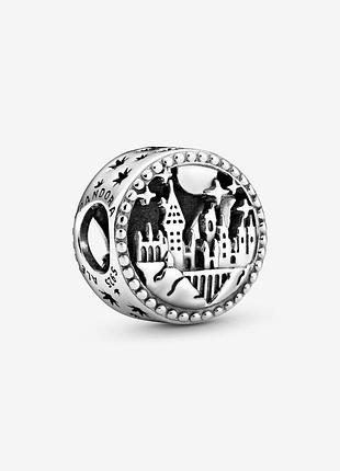 Серебряный шарм пандора "хогвартс"