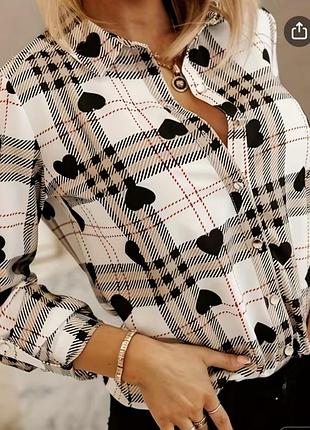 Блуза на гудзиках