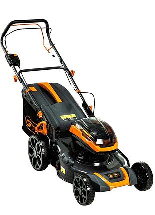 Професійна газонокосарка акумуляторна gtm blm48h-sp самохідна без акб і зп (blm48h-sp_bare tool)