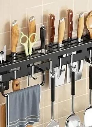 Настенный многофункциональный органайзер для хранения кухонных принадлежностей 30 см