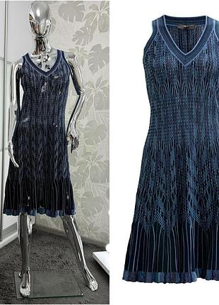 Цікава сукня з меланжевого трикотажу від дорогого італійського бренду d.exterior