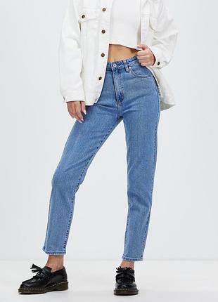 Джинси high slim жіночі abrand jeans 27 сині (12345904)