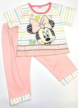 Пижама детская короткий рукав микки