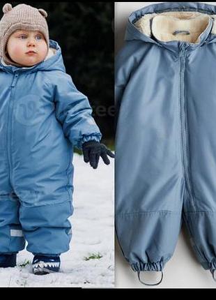 Шикарный зимний термокомбинизон blue barn h&amp;m