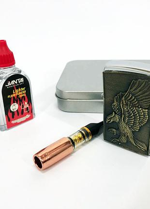 Зажигалка бензиновая в подарочной коробке n11, подарочные прикольные зажигалки, подарок зажигалка парню