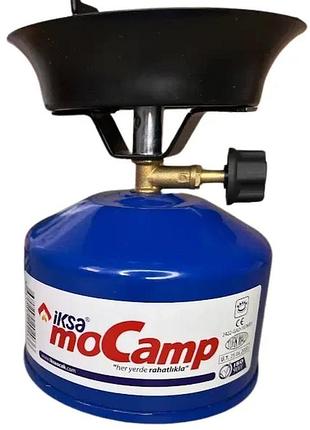 Газовая горелка-плита с пьезоподжигом iksa mocamp / портативная походная горелка / туристическая плита