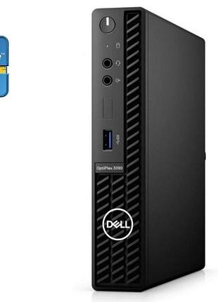Неттоп dell optiplex 3080 micro usff / intel core i5-10500t (6 (12) ядер по 2.3 - 3.8 ghz) / 16 gb ddr4 / 256 gb ssd / intel uhd