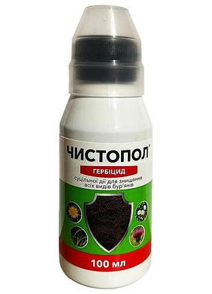 Чистопол гербіцид суцільної дії від бур'янів тм protecton 100 мл