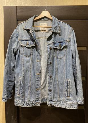 Куртка джинсова жіноча pull&bear