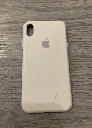 Чехол на iphone xs maks силиконовый уценка 2