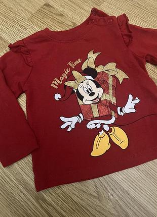 Кофтинка sinsay disney minnie mouse, розмір 74