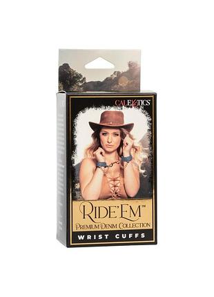 Наручники calexotics ride 'em premium denim 3