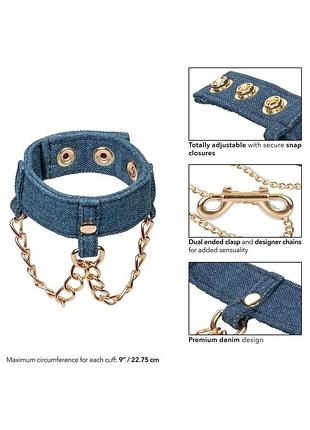 Наручники calexotics ride 'em premium denim 5