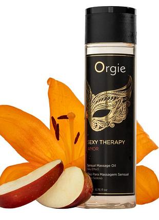 Гібридна масажна олія orgie sexy therapy aphrodisiac, 200 мл