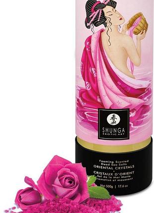 Сіль для ванни shunga oriental crystals aphrodisia, 500 г
