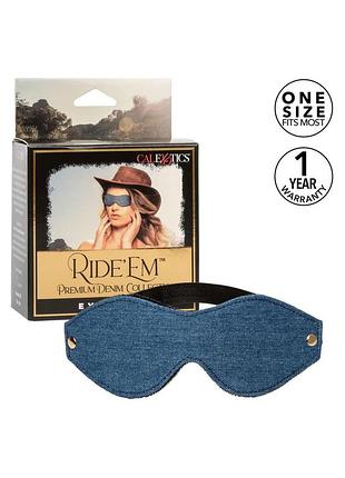 Маска на очі calexotics ride 'em premium denim 5