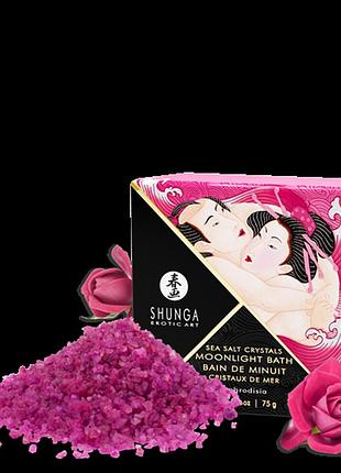 Соль для ванны shunga moonlight bath aphrodisia 75г