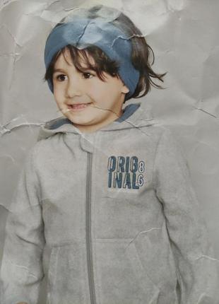 Флісова кофтинка з пов'язкою на голову