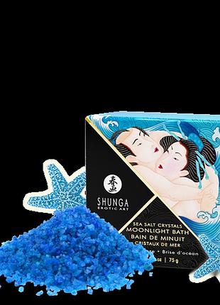 Соль для ванны shunga moonlight bath ocean breeze 75г