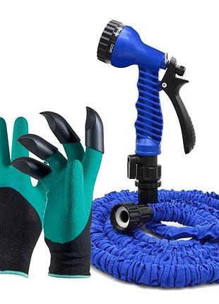 Шланг для полива 15 м, с распылителем v-hose pro