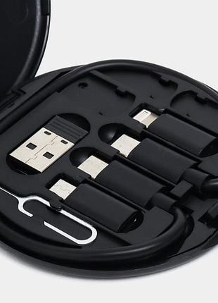 Набір адаптерів (type-c, lightning, micro-usb) 4