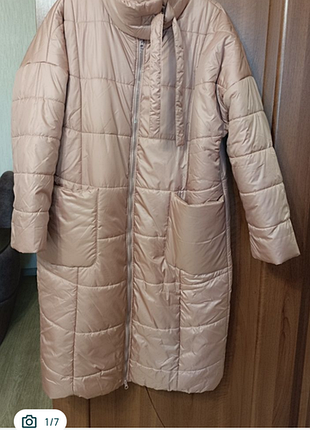 Тепле,стьогане пальто