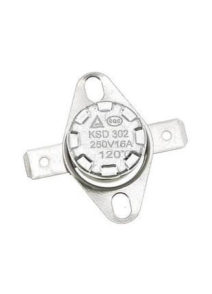 Термореле ksd 301 / ksd 302 (120°c 16a, 250v)